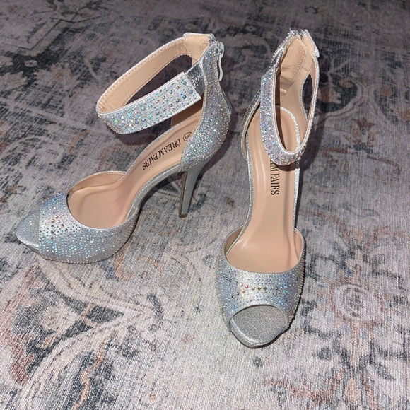 Jewel Studded Heels - Picture 5 of 6